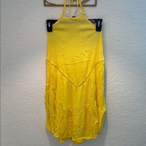 Bershka Sunny Yellow Dress